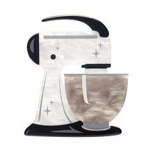 Load image into Gallery viewer, Erstwilder - Spin Me Right Round Brooch (White) 2023 - 20th Century Artifacts