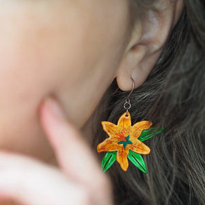 Erstwilder - Strange as You Drop Earrings (Frida Kahlo) - 20th Century Artifacts