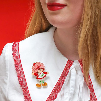 Erstwilder - Strawberry Shortcake Brooch - 20th Century Artifacts