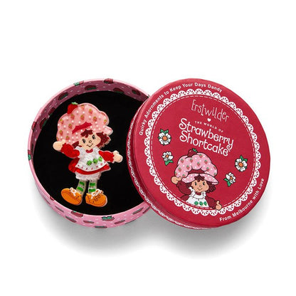 Erstwilder - Strawberry Shortcake Brooch - 20th Century Artifacts