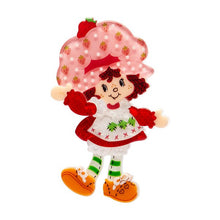 Load image into Gallery viewer, Erstwilder - Strawberry Shortcake Brooch - 20th Century Artifacts