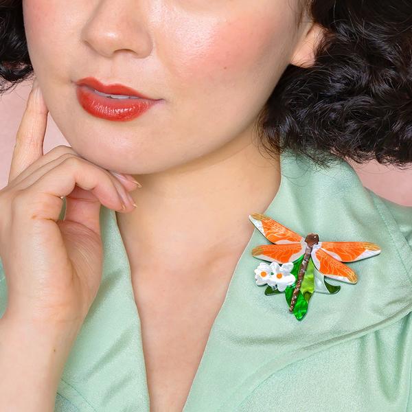 Erstwilder - Summer Flight Brooch (2023) - 20th Century Artifacts