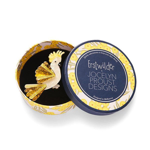 Erstwilder - Sunny of the Sulphur Crest Brooch (Jocelyn Proust) (2023) - 20th Century Artifacts