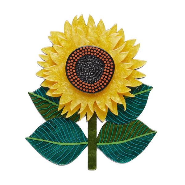 Erstwilder - Sunshine and Smiles Brooch (Jocelyn Proust) - 20th Century Artifacts