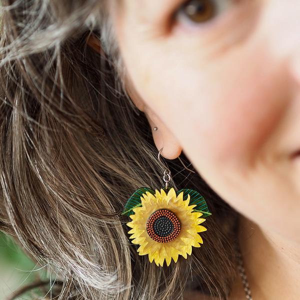 Erstwilder - Sunshine and Smiles Drop Earrings (Jocelyn Proust) (2025) - 20th Century Artifacts