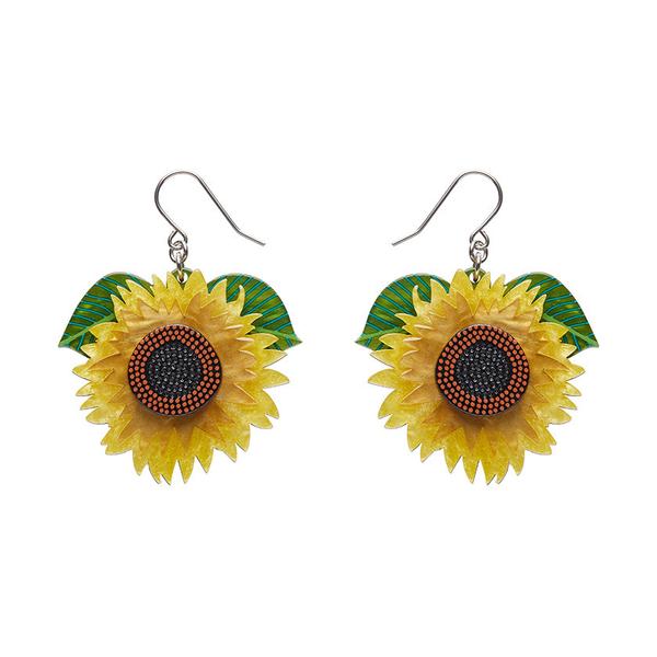 Erstwilder - Sunshine and Smiles Drop Earrings (Jocelyn Proust) - 20th Century Artifacts