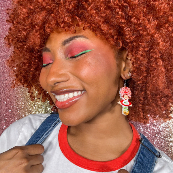 Erstwilder - Sweet Strawberry Shortcake Drop Earrings - 20th Century Artifacts