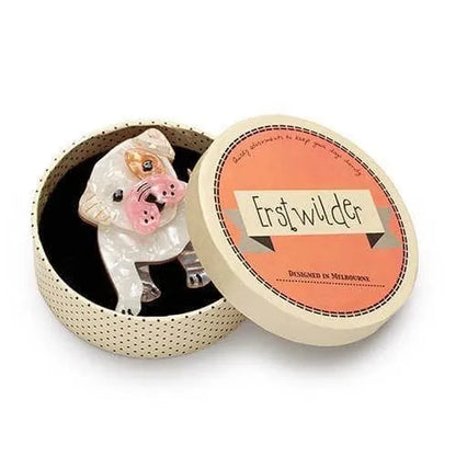 Erstwilder - Taciturn Taco Dog Brooch (2016) (p) - 20th Century Artifacts