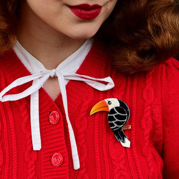 Erstwilder - Terence the Toucan Brooch (2021) - 20th Century Artifacts