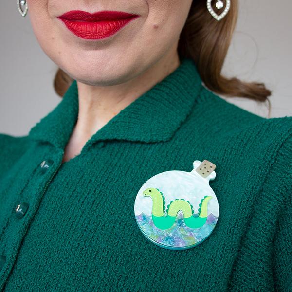 Erstwilder - Tess of Loch Ness Brooch (2021) - 20th Century Artifacts