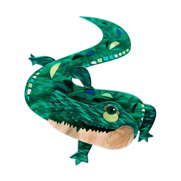 Erstwilder - The Ancient Alligator Brooch (Pete Cromer) (2025) - 20th Century Artifacts