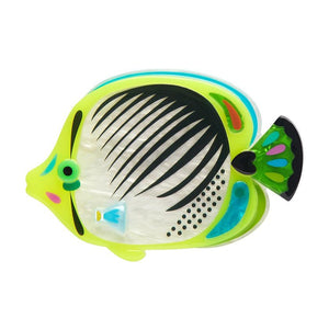 Erstwilder - The Bedazzling Butterflyfish Brooch (Pete Cromer) (2023) - 20th Century Artifacts