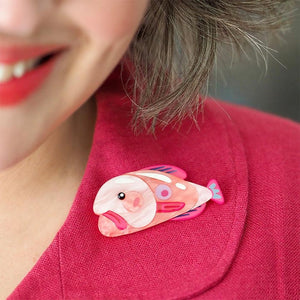Erstwilder - The Blissful Blobfish Brooch (Pete Cromer) (2023) - 20th Century Artifacts