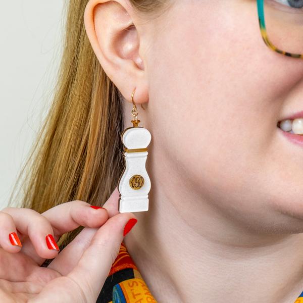 Erstwilder - The Daily Grind Drop Earrings - 20th Century Artifacts