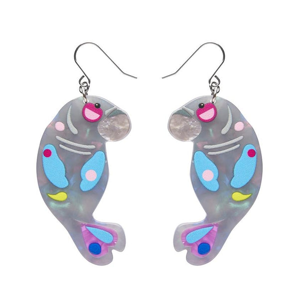 Erstwilder - The Dutiful Dugong Drop Earrings (Pete Cromer) (2023) - 20th Century Artifacts