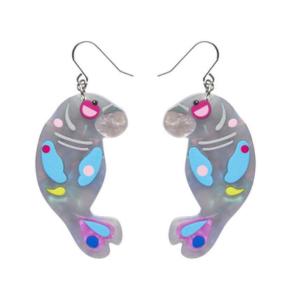 Erstwilder - The Dutiful Dugong Drop Earrings (Pete Cromer) (2023) - 20th Century Artifacts