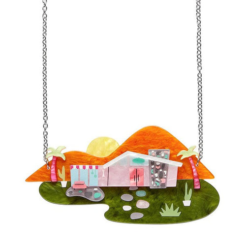 Erstwilder - The Great Entertainer Necklace - 20th Century Artifacts