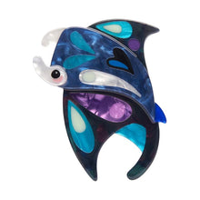 Load image into Gallery viewer, Erstwilder - The Mercurial Manta Ray Brooch (Pete Cromer) (2023) - 20th Century Artifacts