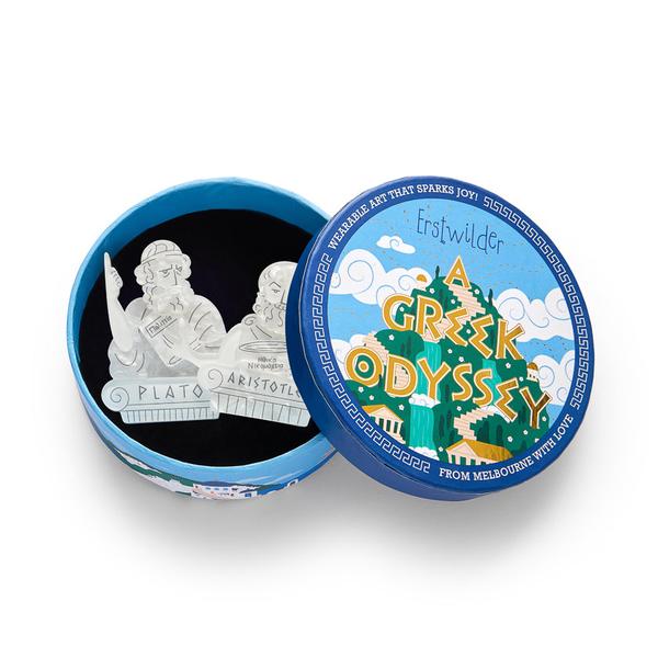 Erstwilder - The OG Philosophers Brooch - 20th Century Artifacts