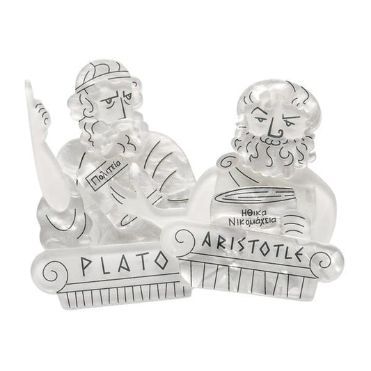 Erstwilder - The OG Philosophers Brooch - 20th Century Artifacts