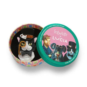 Erstwilder - The Posh Pussycat Brooch - 20th Century Artifacts