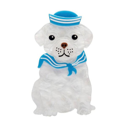 Erstwilder - The Sailor Pup Brooch - 20th Century Artifacts