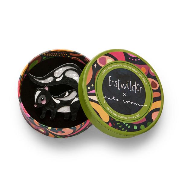 Erstwilder - The Sassy Skunk Brooch (Pete Cromer) (2025) - 20th Century Artifacts