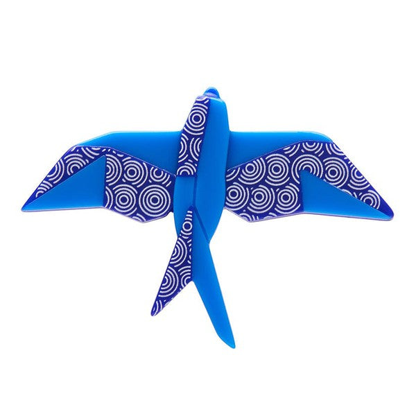 Erstwilder - The Singing Swallow Brooch - 20th Century Artifacts