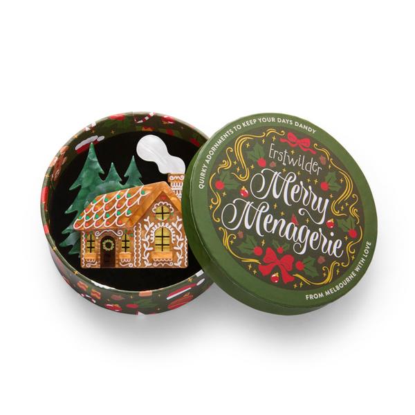 Erstwilder - The Sweetest Cabin Brooch - 20th Century Artifacts
