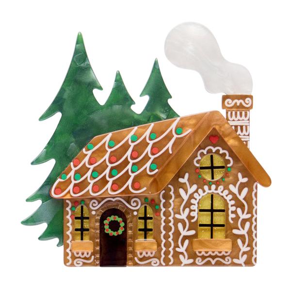 Erstwilder - The Sweetest Cabin Brooch - 20th Century Artifacts