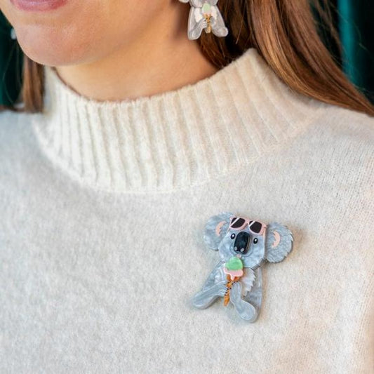 Erstwilder - The Sweetest Koala Brooch - 20th Century Artifacts