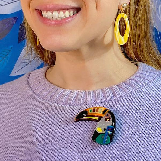 Erstwilder - The Tactful Toucan Brooch (Pete Cromer) (2022) - 20th Century Artifacts