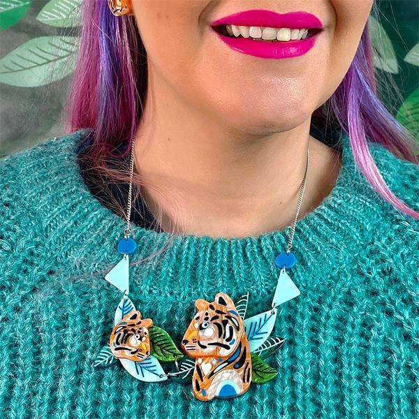 Erstwilder - The Tranquil Tiger Necklace (Pete Cromer) (2022) - 20th Century Artifacts