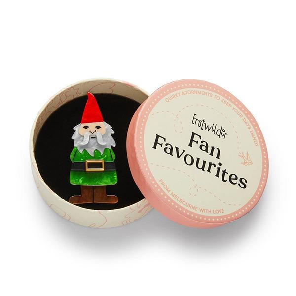 Erstwilder - There's No Place Like Gnome Brooch (2025) - 20th Century Artifacts