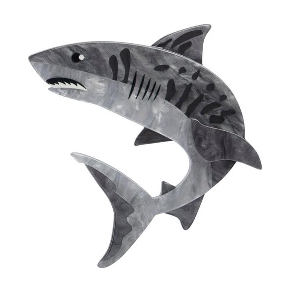Erstwilder - Tiger Shark Brooch (2025) - 20th Century Artifacts