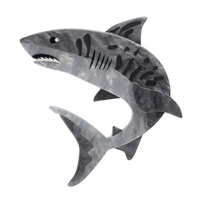 Erstwilder - Tiger Shark Brooch (2025) - 20th Century Artifacts
