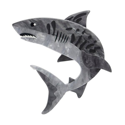 Erstwilder - Tiger Shark Brooch (2025) - 20th Century Artifacts