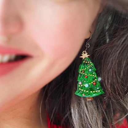 Erstwilder - Topped With Tinsel Drop Earrings - 20th Century Artifacts