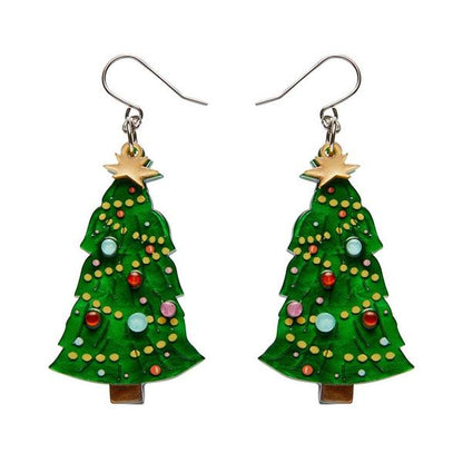Erstwilder - Topped With Tinsel Drop Earrings - 20th Century Artifacts