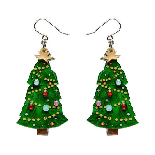 Erstwilder - Topped With Tinsel Drop Earrings - 20th Century Artifacts