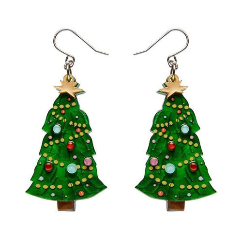 Erstwilder - Topped With Tinsel Drop Earrings - 20th Century Artifacts