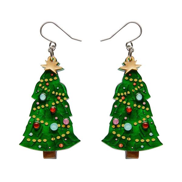 Erstwilder - Topped With Tinsel Drop Earrings - 20th Century Artifacts