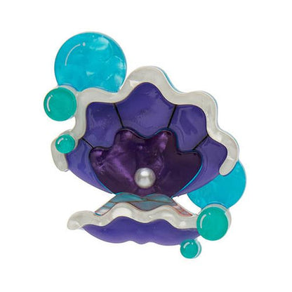 Erstwilder - Treasure Within Brooch (2017) purple - 20th Century Artifacts