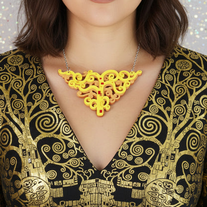 Erstwilder - Tree of Life Gustav Klimt Necklace (2021) - 20th Century Artifacts