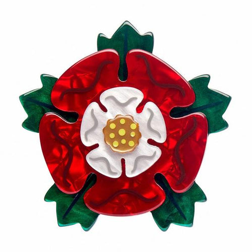 Erstwilder - Tudor Rose Brooch - 20th Century Artifacts