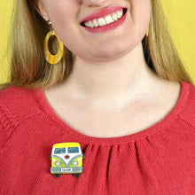 Load image into Gallery viewer, Erstwilder - Vagabond Wheels Brooch (2023) - 20th Century Artifacts