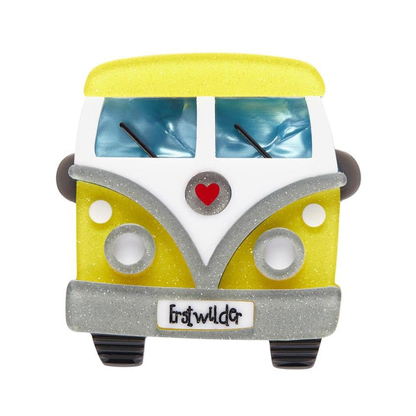 Erstwilder - Vagabond Wheels Brooch (2023) - 20th Century Artifacts