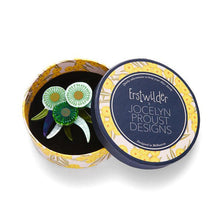 Load image into Gallery viewer, Erstwilder - Verdant Green Gum Brooch (Jocelyn Proust) - 20th Century Artifacts