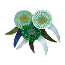Load image into Gallery viewer, Erstwilder - Verdant Green Gum Brooch (Jocelyn Proust) - 20th Century Artifacts