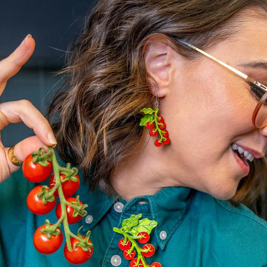 Erstwilder - Vine & Dandy Drop Earrings - 20th Century Artifacts